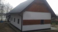 Budowa budynku gospodarczo-garażowego z wiatą w Leśnictwie Jeziorki